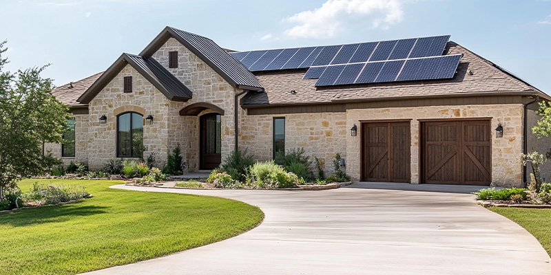 ¿Pueden los paneles solares suministrar energía a una casa entera?
