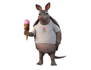 Hugo with ice cream